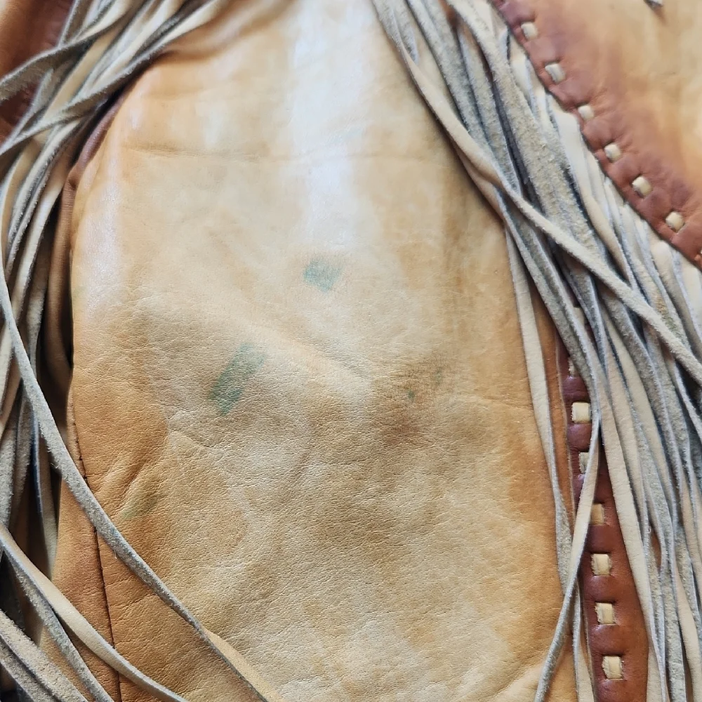 Fringe Leather Jacket - Picture 6 of 9